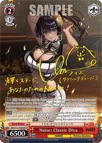 Noise: Classic Diva (SP) (Gold Stamp) - GODDESS OF VICTORY: NIKKE - Weiss Schwarz card