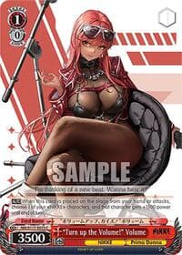 "Turn up the Volume!" Volume - GODDESS OF VICTORY: NIKKE - Weiss Schwarz card