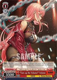 "Turn up the Volume!" Volume (SR) - GODDESS OF VICTORY: NIKKE - Weiss Schwarz card