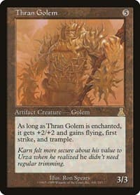 Thran Golem - Urza's Destiny - Magic: The Gathering card