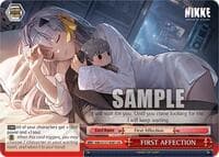 FIRST AFFECTION - GODDESS OF VICTORY: NIKKE - Weiss Schwarz card