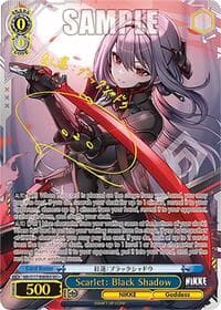 Scarlet: Black Shadow (SEC+) (Gold Stamp) - GODDESS OF VICTORY: NIKKE - Weiss Schwarz card