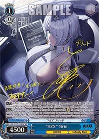 "AZX" Brid (SP) (Gold Stamp) - GODDESS OF VICTORY: NIKKE - Weiss Schwarz card