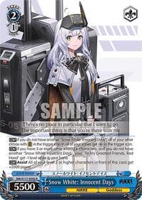 Snow White: Innocent Days - GODDESS OF VICTORY: NIKKE - Weiss Schwarz card