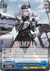 Snow White: Innocent Days (SR) - GODDESS OF VICTORY: NIKKE - Weiss Schwarz card