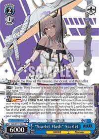 "Scarlet Flash" Scarlet - GODDESS OF VICTORY: NIKKE - Weiss Schwarz card