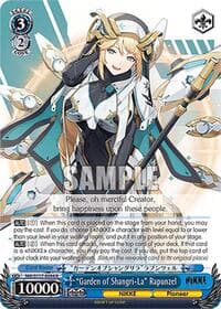 "Garden of Shangri-La" Rapunzel - GODDESS OF VICTORY: NIKKE - Weiss Schwarz card