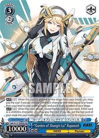 "Garden of Shangri-La" Rapunzel (SR) - GODDESS OF VICTORY: NIKKE - Weiss Schwarz card