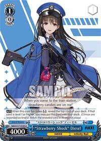 "Strawberry Shock" Diesel - GODDESS OF VICTORY: NIKKE - Weiss Schwarz card
