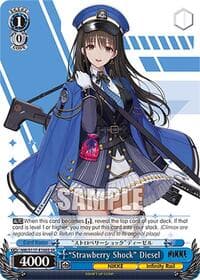 "Strawberry Shock" Diesel (SR) - GODDESS OF VICTORY: NIKKE - Weiss Schwarz card