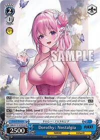 Dorothy: Nostalgia (SR) - GODDESS OF VICTORY: NIKKE - Weiss Schwarz card