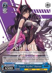 "Death Scythe" Harran - GODDESS OF VICTORY: NIKKE - Weiss Schwarz card