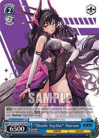 "Death Scythe" Harran (SR) - GODDESS OF VICTORY: NIKKE - Weiss Schwarz card