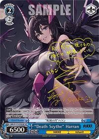"Death Scythe" Harran (SP) (Gold Stamp) - GODDESS OF VICTORY: NIKKE - Weiss Schwarz card