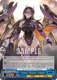 "Sonic Chaser" Isabel (SR) - GODDESS OF VICTORY: NIKKE - Weiss Schwarz card