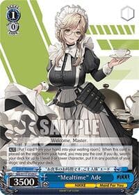 "Mealtime" Ade - GODDESS OF VICTORY: NIKKE - Weiss Schwarz card