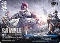 OVER ZONE (RRR+) - GODDESS OF VICTORY: NIKKE - Weiss Schwarz card