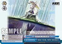 NEW YEAR, NEW SWORD - GODDESS OF VICTORY: NIKKE - Weiss Schwarz card
