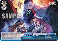 A.C.P.U.! FREEZE! - GODDESS OF VICTORY: NIKKE - Weiss Schwarz card