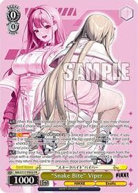 "Snake Bite" Viper (PR) - GODDESS OF VICTORY: NIKKE - Weiss Schwarz card