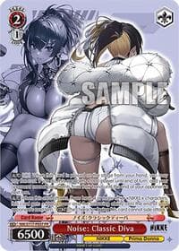 Noise: Classic Diva (PR) - GODDESS OF VICTORY: NIKKE - Weiss Schwarz card