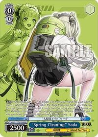 "Spring Cleaning" Soda (PR) - GODDESS OF VICTORY: NIKKE - Weiss Schwarz card