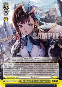 The Light Reflected in Her Eyes - GODDESS OF VICTORY: NIKKE - Weiss Schwarz card
