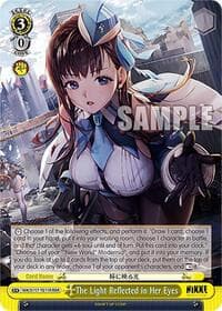 The Light Reflected in Her Eyes (RRR) - GODDESS OF VICTORY: NIKKE - Weiss Schwarz card