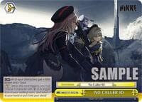 NO CALLER ID - GODDESS OF VICTORY: NIKKE - Weiss Schwarz card