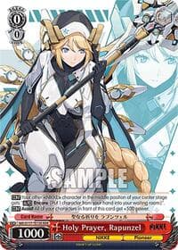 Holy Prayer, Rapunzel (RRR) - GODDESS OF VICTORY: NIKKE - Weiss Schwarz card