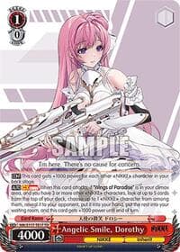 Angelic Smile, Dorothy - GODDESS OF VICTORY: NIKKE - Weiss Schwarz card