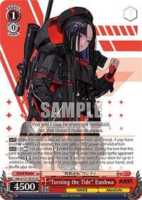 "Turning the Tide" Eunhwa - GODDESS OF VICTORY: NIKKE - Weiss Schwarz card