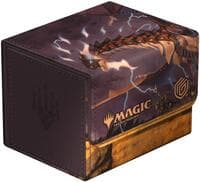 Magic: The Gathering Tarkir: Dragonstorm Sidewinder 100+ Xenoskin Deck Box - Neriv, Heart of the Storm - Ultimate Guard Deck Boxes - Deck Boxes card