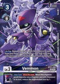 Vemmon (Alternate Art) - World Convergence - Digimon Card Game card