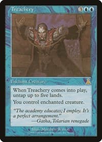 Treachery - Urza's Destiny - Magic: The Gathering card