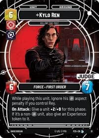 Kylo Ren - Killing the Past - Judge Promos - Star Wars: Unlimited card