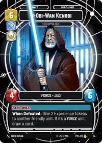 Obi-Wan Kenobi - Following Fate - Organized Play Promos - Star Wars: Unlimited card