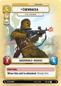Chewbacca - Loyal Companion - Organized Play Promos - Star Wars: Unlimited card