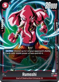 Rumsshi (Limited Pack 01) - Tournament and Championship Promos - Dragon Ball Super: Fusion World card