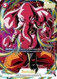 Rumsshi (Alternate Art) (Limited Pack 01) - Tournament and Championship Promos - Dragon Ball Super: Fusion World card
