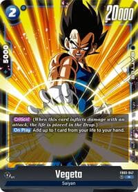 Vegeta (Limited Pack 01) - Tournament and Championship Promos - Dragon Ball Super: Fusion World card