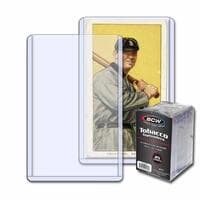 Tobacco Topload Card Holder - Standard (25-Count) - BCW Toploaders - Collectible Storage card