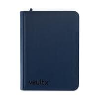 Vault X Zip Binder Exo-Tec - Blue 9 Pocket - Vault X Card Binders - Storage Albums card