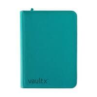 Vault X Zip Binder Exo-Tec - Teal 9 Pocket - Vault X Card Binders - Storage Albums card