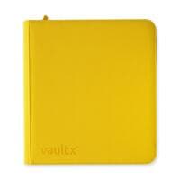 Vault X Zip Binder Exo-Tec - Yellow 12 Pocket - Vault X Card Binders - Storage Albums card