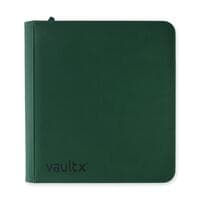 Vault X Zip Binder XL Exo-Tec - Green 12 Pocket - Vault X Card Binders - Storage Albums card