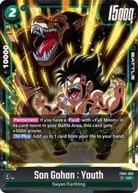 Son Gohan : Youth (Limited Pack 01) - Tournament and Championship Promos - Dragon Ball Super: Fusion World card