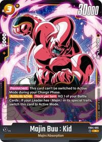 Majin Buu : Kid (Limited Pack 01) - Tournament and Championship Promos - Dragon Ball Super: Fusion World card