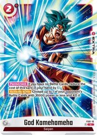 God Kamehameha (Limited Pack 01) - Tournament and Championship Promos - Dragon Ball Super: Fusion World card