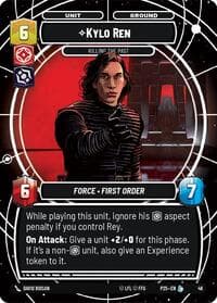 Kylo Ren - Killing the Past (Day 2) - Organized Play Promos - Star Wars: Unlimited card